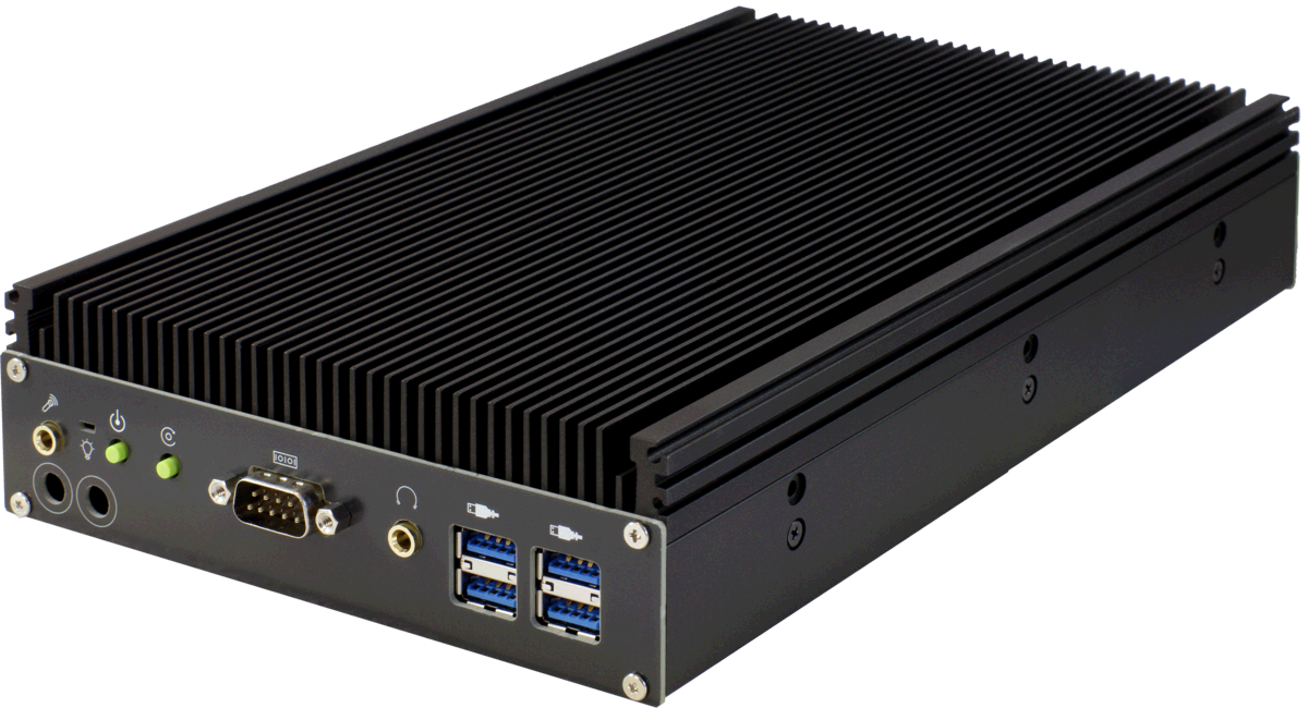 Mini Fanless PC, LG-T300F, Intel 12-14th gen., 2.5GB LAN, 2 DP, 4x NVMe SSD, 12-48V (image for) Mini Fanless PC, LG-T300F, Intel 12-14th gen., 2.5GB LAN, 2 DP, 4x NVMe SSD, 12-48V