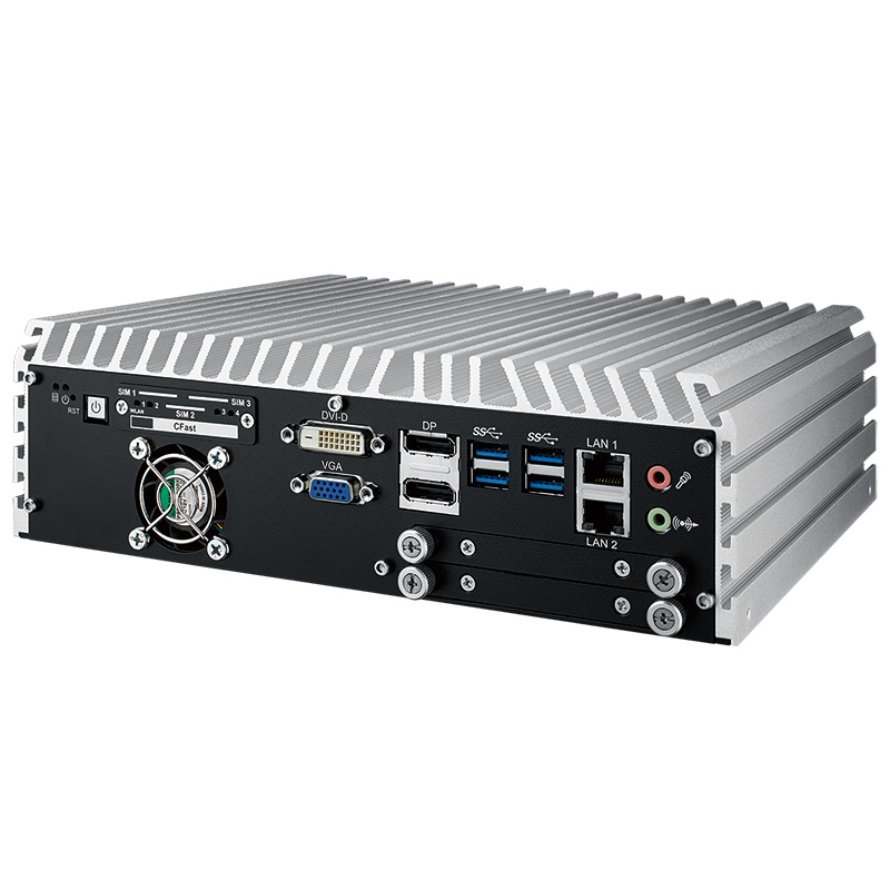 (image for) FANLESS PC LG-P970FE-GTX1650, i7 Skylake-H, NVIDIA GTX1650, 4K, 6V-36V, Ignition opts