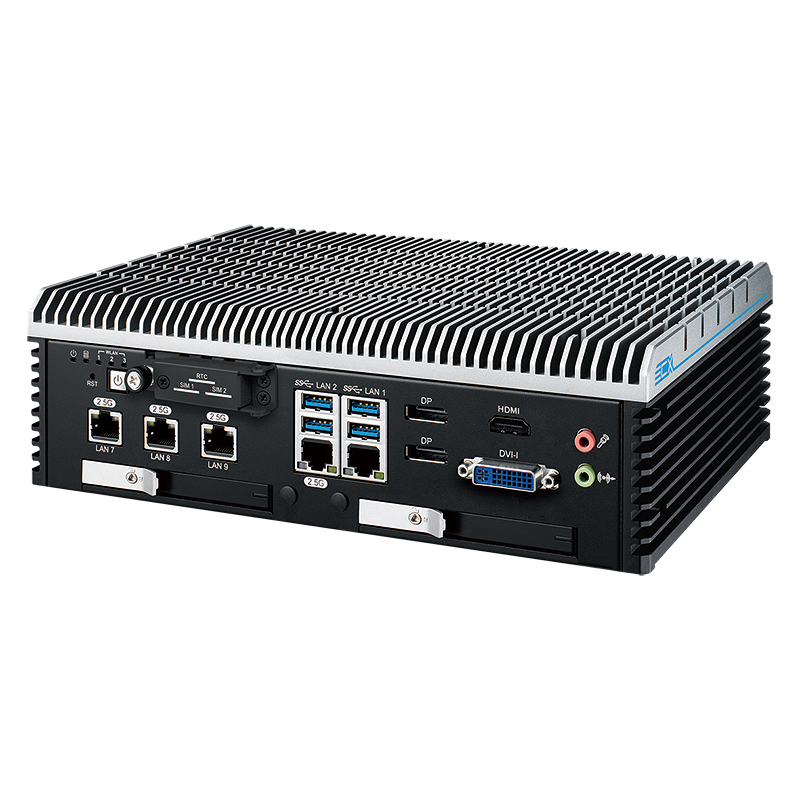 (image for) Fanless PC LG-PX6800F, Intel 13th gen. 2 DP, DVI, HDMI, 2.5GigE LAN, 9V-50V, Wide Temp, -40°C to 75°C